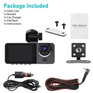 دوربین ثبت وقایع خودرو Vehicle Blackbox Wika 100 وای فای دار