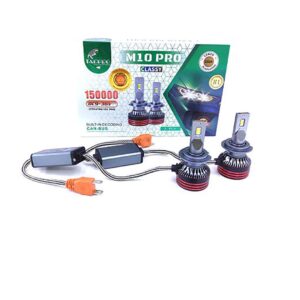هدلایت پژو ۲۰۶ جدید lenzo m10 pro مناسب مه شکن (پروژکتور) پایه H1